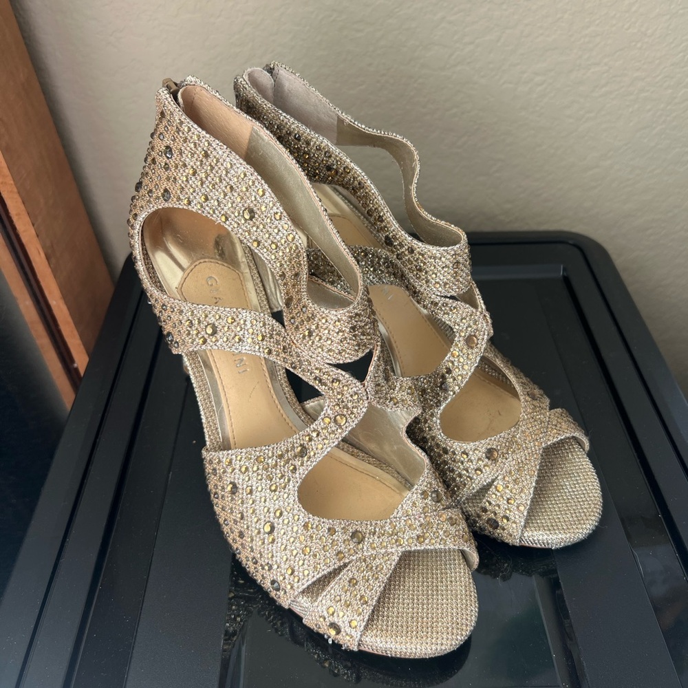 Gianni Bini Elegant Gold Women's Heels